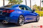 Infiniti Q50S by Naples Speed on Vossen Wheels (VFS-10) 2018 года